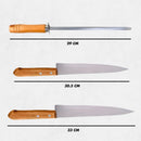 Kit de Facas com Chaira Inox Resistente