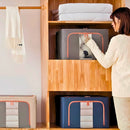 Caixa Organizadora de Roupas Multiuso Dobrável Verde