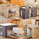 Caixa Organizadora de Roupas Multiuso Dobrável Verde